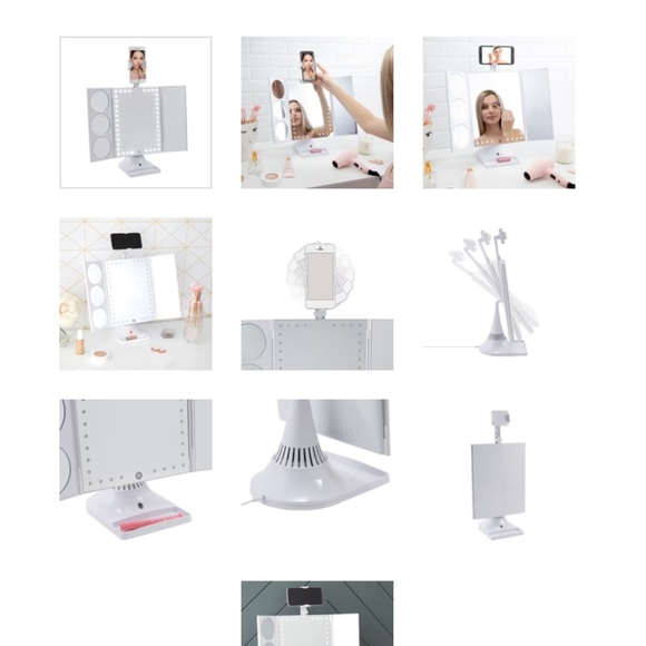 Glo Tech adjustable Bluetooth adjustable mirror. - Picture 2 of 8